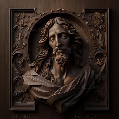 3D model st jesus (STL)